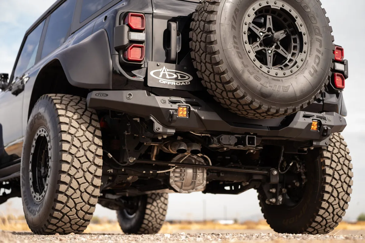 2022-2026 Ford Bronco Raptor Phantom Rear Bumper product image