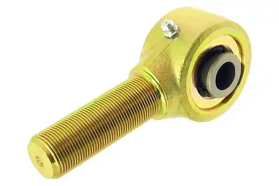 Rock Jock Narrow Forged Johnny Joint 2 Inch 1.640 Inch X 0.640 Inch Ball 7/8 Inch-14 Right Hand Threaded Shank Externally Greased Each RockJock 4x4