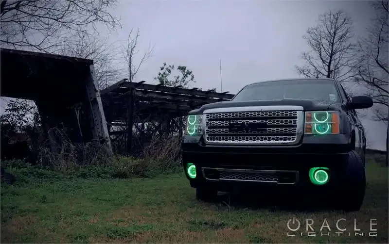 2653-334 - GMC Sierra 2007-2013 ORACLE ColorSHIFT Halo Kit (Round Ring Design) product image