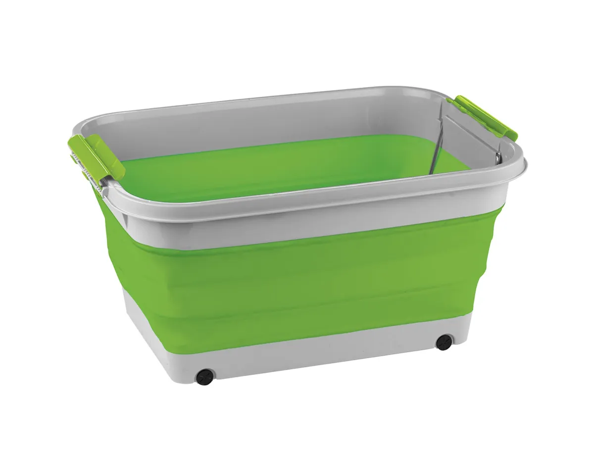 Collapsible Storage Tub with Lid - 30L product image
