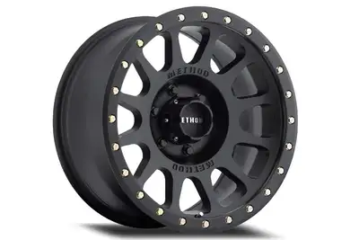 Method Race Wheels Aluminum Wheels 18x9 NV MR305 Bolt Pattern 6 On 139.7 Offset 0 Lip Size 1.34 Matte Black MB Method