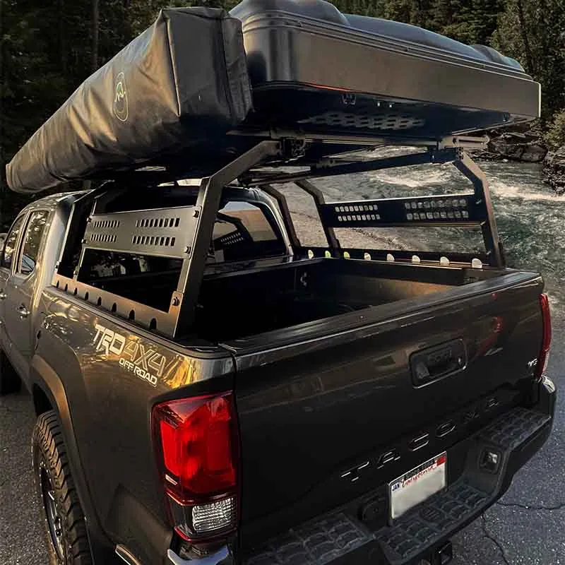 Discovery Rack with Side Cargo Plates With Front Cargo Tray System Kit Full Size Truck Short Bed Application product image