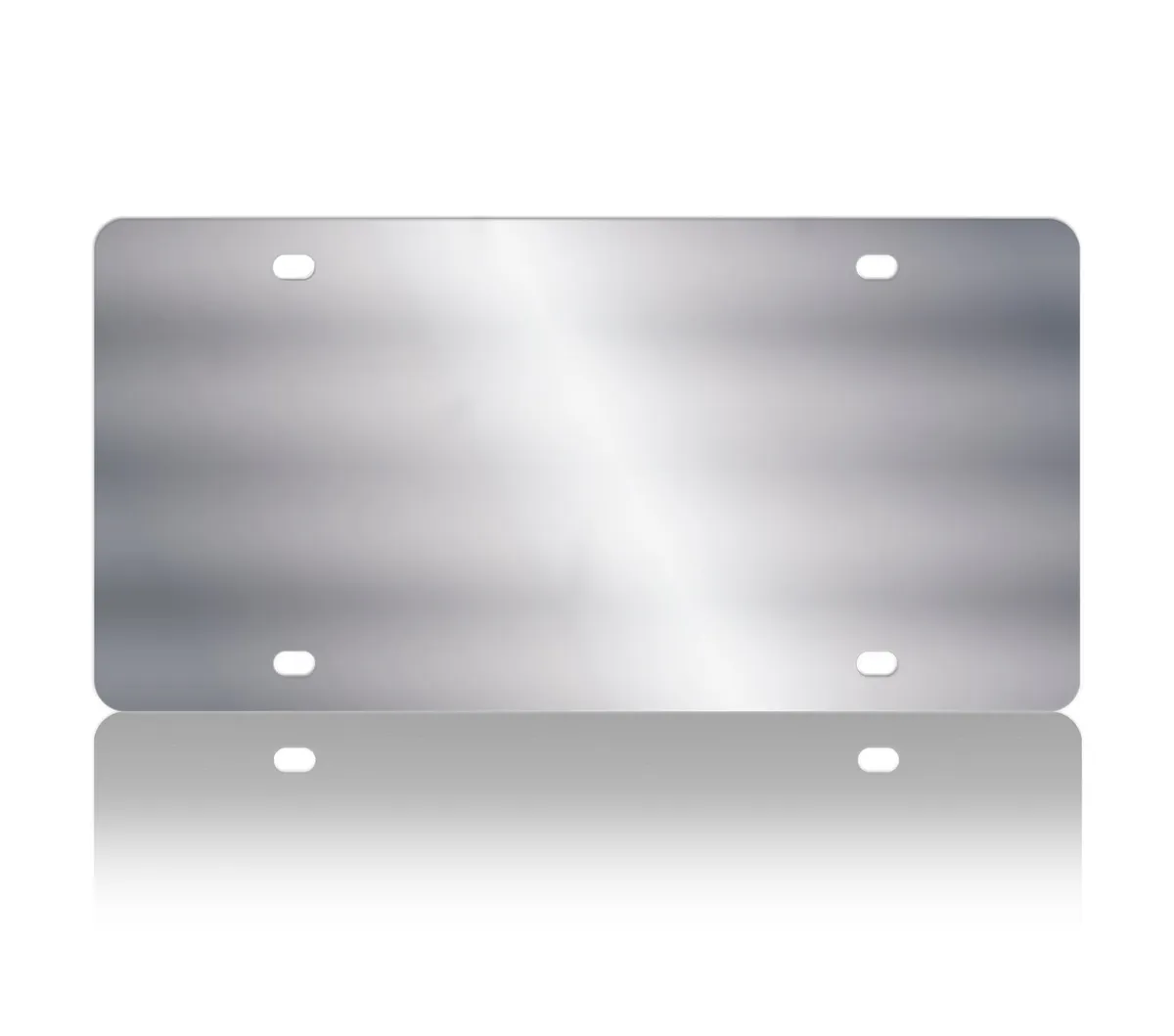 Stainless Steel License Plate Blank product image