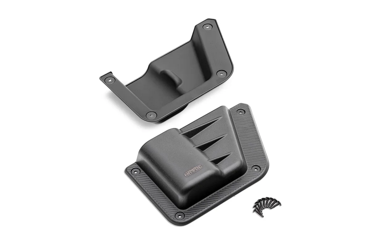 Havoc Offroad HAVOC Offroad's Rear Door Panel Pockets w/ Cupholder are built for 2021-2023 Ford Bronco models