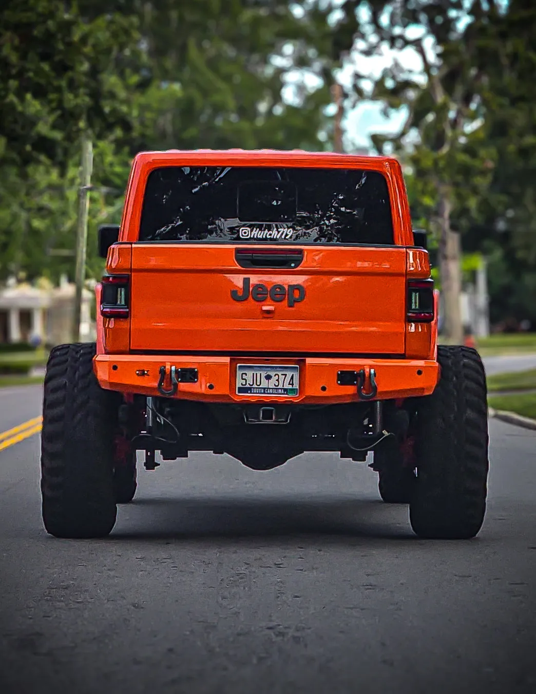 Gauntlet Rear Bumper for 2020+ Jeep Gladiator JT product image