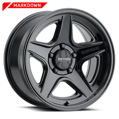 Method Race Wheels Aluminum Wheels 20x9 MR319 Bolt Pattern 8 On 170 Offset 18 Lip Size 1.06 Gloss Black GB Method