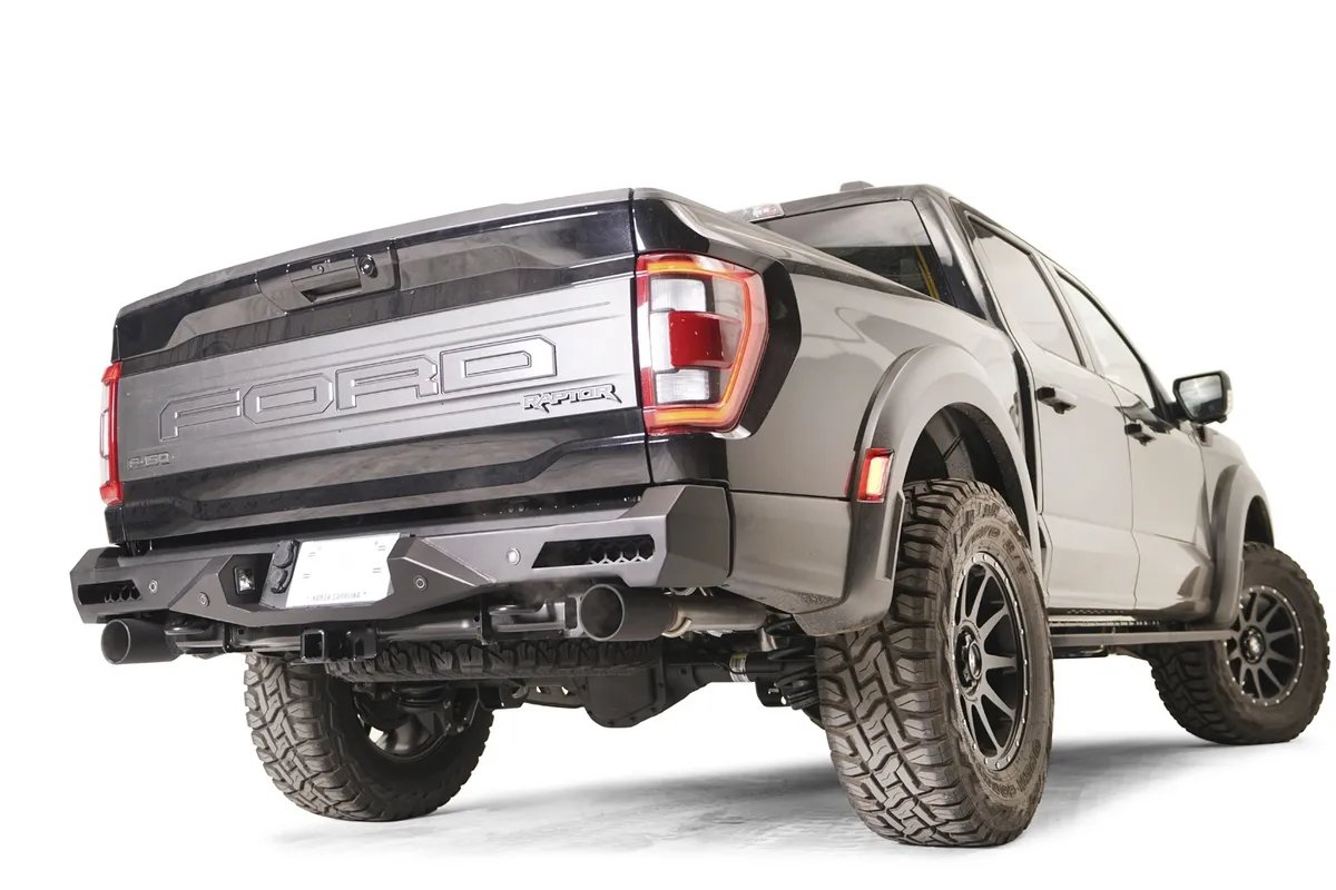 Vengeance Rear Bumper; 2 Stage Black Powder Coated; product image