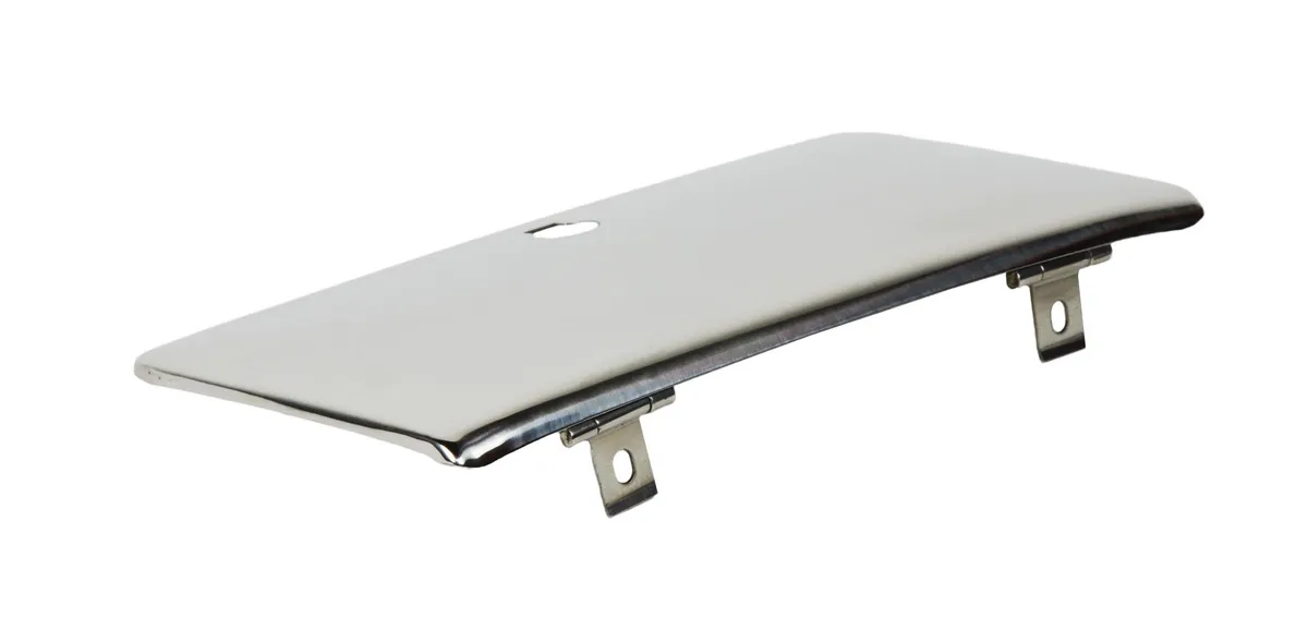 Kentrol Jeep CJ Glove Box Door 72-86 CJ Polished Silver Kentrol