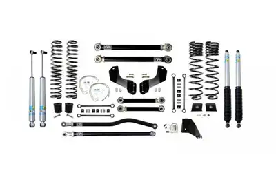 EVO Manufacturing EVO Manufacturing 4.5in Enforcer Overland Stage 3 Plus Lift Kit w/ Bilstein Shocks - JT
