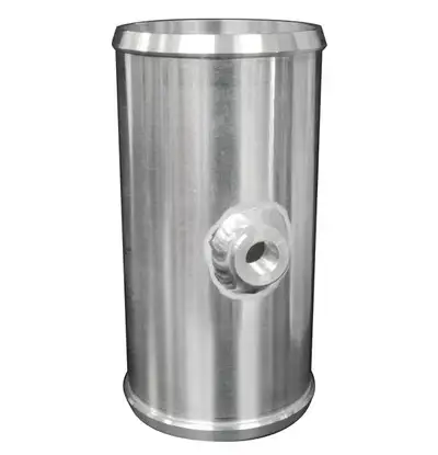 Pacific Performance Engineering Billet Aluminum Coupler 1/8 Inch Npt 2.5 Inch OD X 5.0 Inch Long PPE Diesel