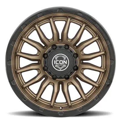 ICON Vehicle Dynamics Icon Suspension Icon Alloys Cajon Sat Bronze w gb Lip - 20 x 9 / 8 x 180 / 12mm / 5.5 bs 8320908955sbgb