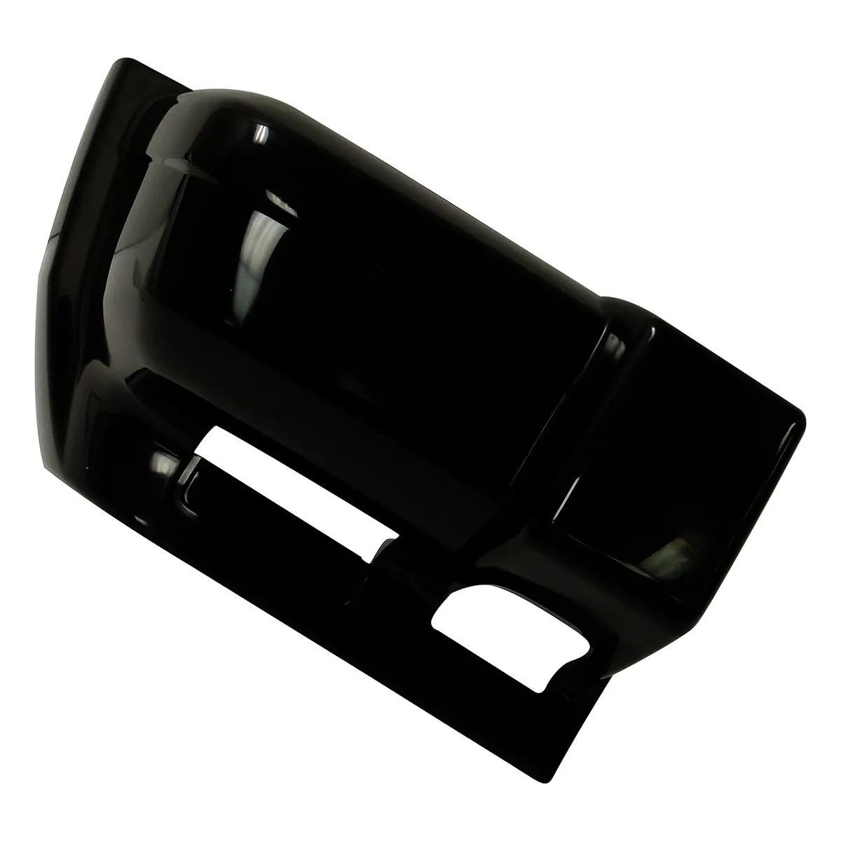 9701 Jeep Cherokee (Xj) Front Bumper Cap Left (Flat Black) product image