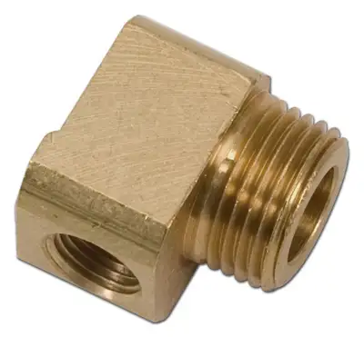 Edelbrock Edelbrock 8096 Low Profile Vacuum Fitting for Holley Double-Pumper