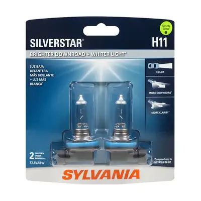 Sylvania Sylvania H11 Silver Star Headlight Bulb Pair