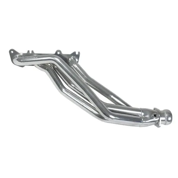 Ford Mustang Coyote Swap 1-3/4 Long Tube Exhaust Headers Polished Silver Ceramic 86-04 product image