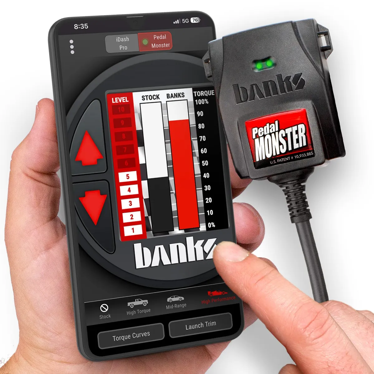 PedalMonster, Throttle Sensitivity Booster for use with existing iDash and/or Derringer for many Cadillac, Chevy/GMC, Chrysler, Dodge/Ram, Ford, Jeep, Lincoln, Mazda product image