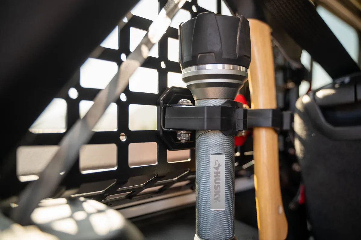 Quick Release Molle Panel Tool Mounts Red For Mollee 1.5x1in product image