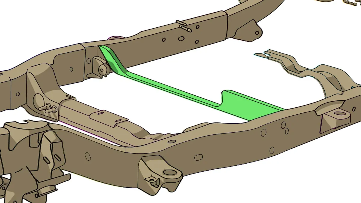 2002-2006 Chevy Avalanche 2000-2006 Chevy Suburban 2000-2006 Gmc Yukon XL 2003-2006 Cadillac Escalade Ext 2003-2006 Cadillac Escalade Esv Front Frame Support Crossmember product image