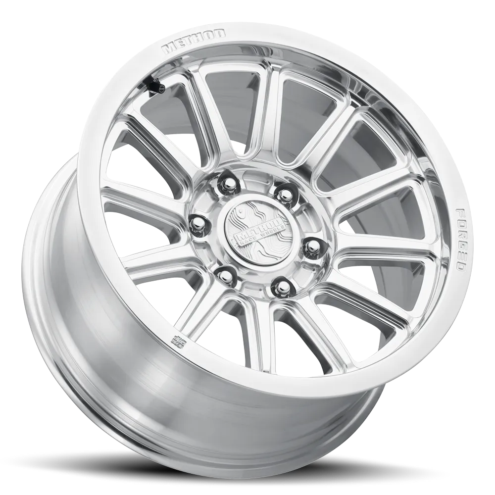 Method Race Wheels MR204 Forged 18x9 12mm Offset 8x170 130.8mm Centerbore Polished - Clear Coat MR204890871112 product image