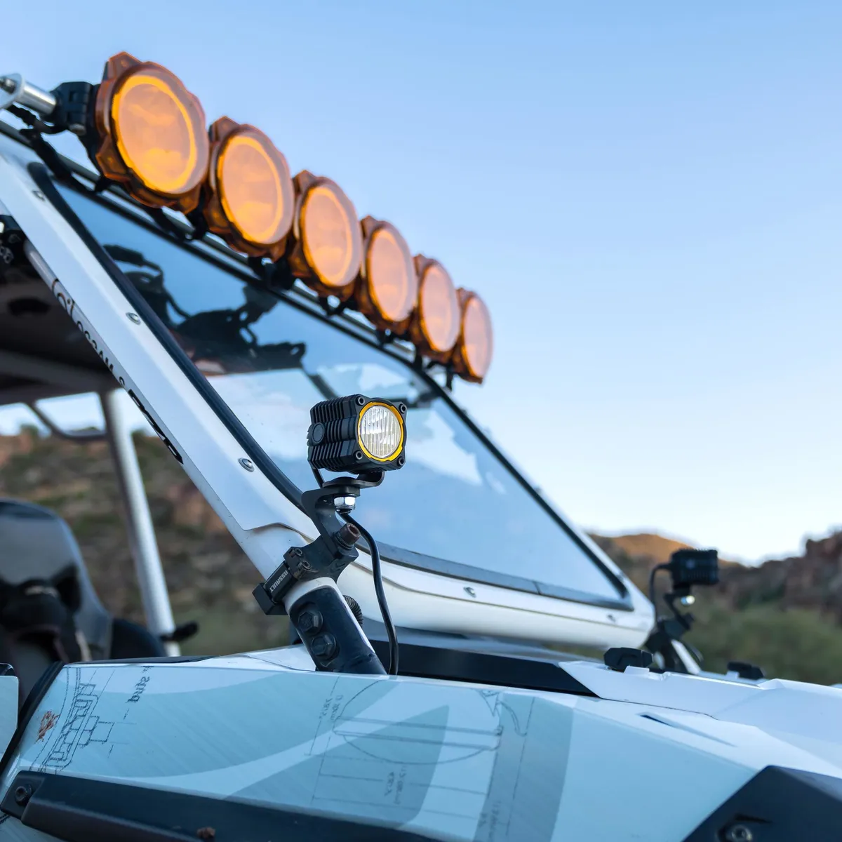 KC HiLiTES 30574 KC Bezel Ring KC FLEX ERA 1 Gold 1PC product image