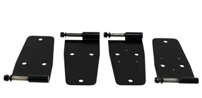 Kentrol Jeep CJ/YJ Hardtop Door Hinge Set 4 Pieces 76-93 CJ and Wrangler YJ Powdercoat Black Kentrol
