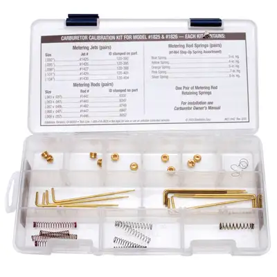 Edelbrock Edelbrock 1842 Edelbrock Thunder AVS Carburetor Calibration Kit for #1825 & 1826 Carburetors