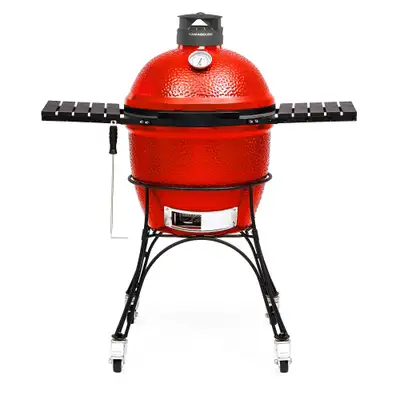 Kamado Joe Classic II w/ Cart Side Shelves Heat Deflector & Tools w/ Kjcbh