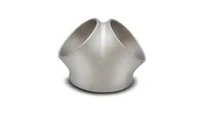 Vibrant Performance 2-1 Merge Collector; 3 in. Inlet I.D.; 2.5 in. Outlet O.D.; 3.25 in. Collector Height; 3.5MM Wall Thickness; 90 Degrees Splay;