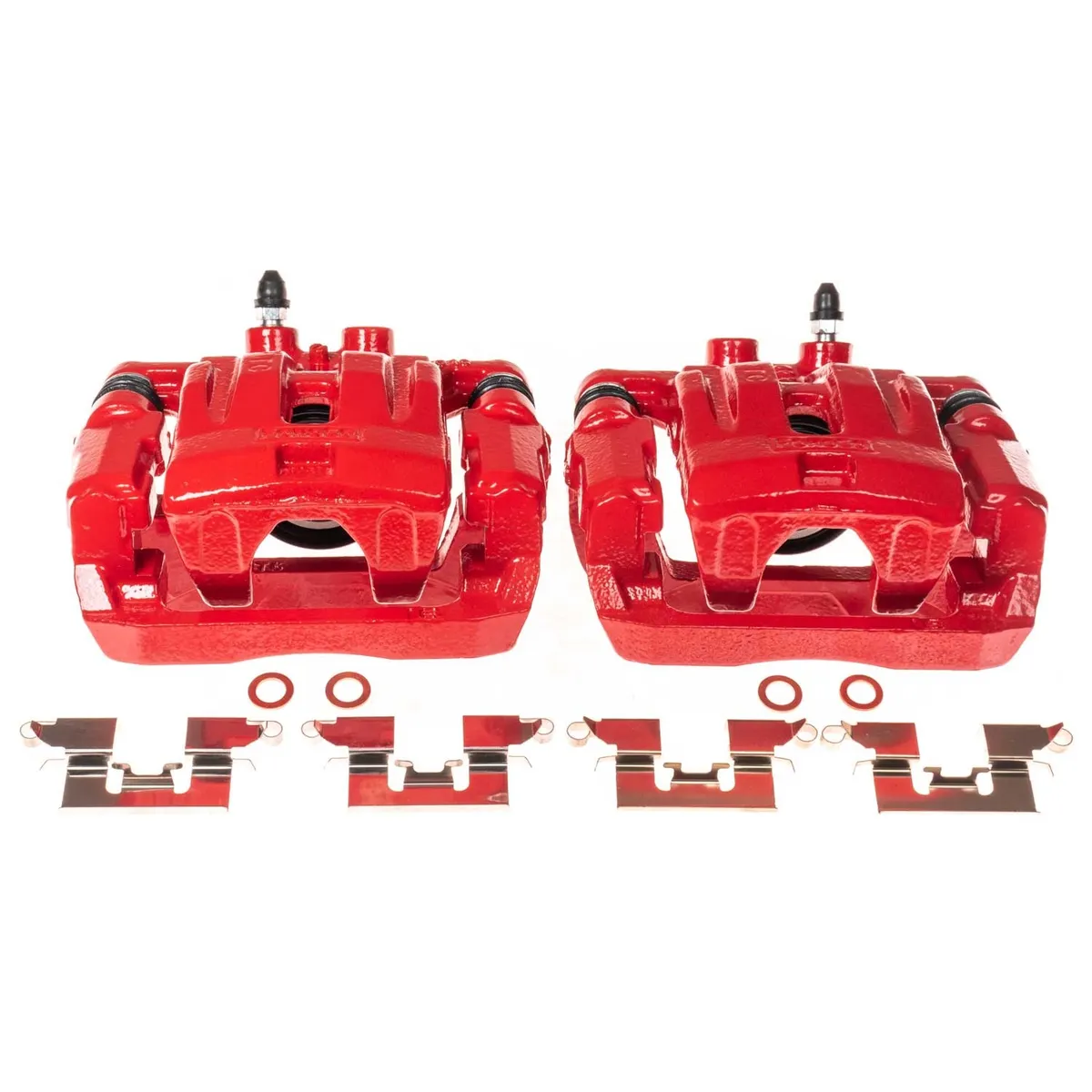 Rear Ford Edge 2007-2010 Lincoln Mkx 2007-2010 Mazda Cx-7 2007-2012 Red Caliper Pair w Brkt product image