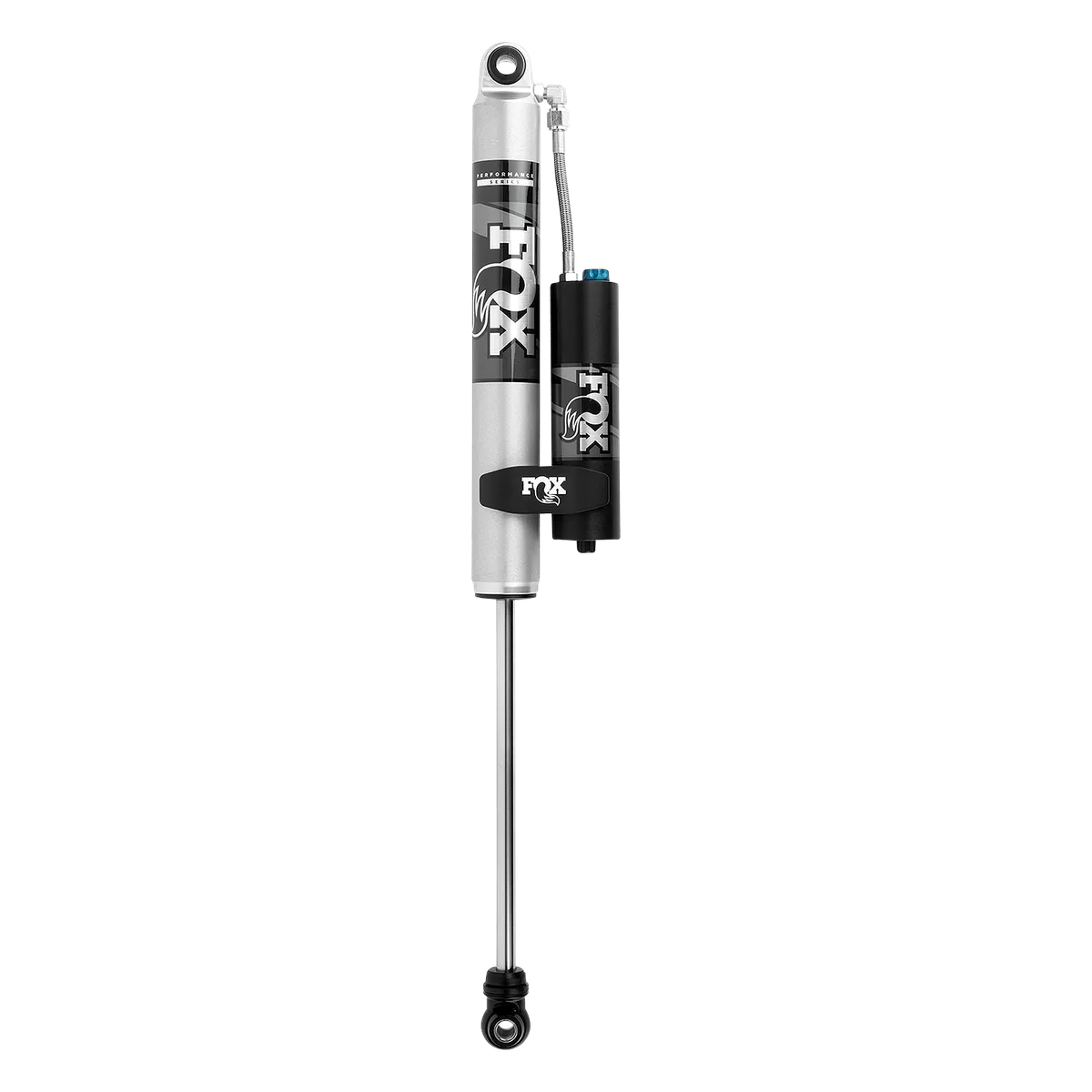 17-Up Ford F-250/F-350 Superduty Rear Performance Series 2.0 Remote Reservoir 12.1 Inch 0-1 Inch Lift 8 Clicks Of Adjustment Fox Offroad Shocks product image
