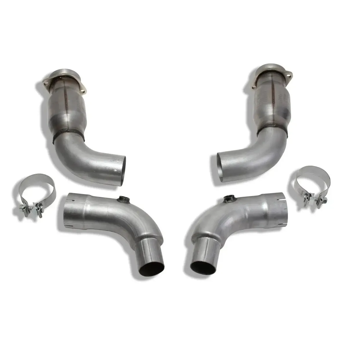 Bbk Mustang gt 3 Short Mid Pipe w/ Converters For 1633/0 1856/0 Headers product image