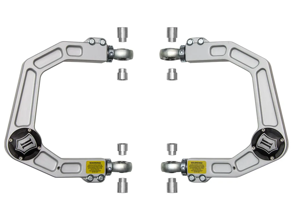ICON 2007-2014 Toyota FJ Cruiser/2003-2024 Toyota 4Runner/2003-2023 Lexus GX, Billet Upper Control Arm, w/ Delta Joint Kit product image