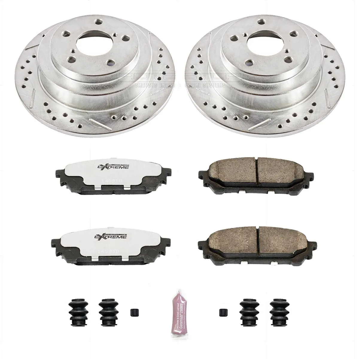Z26 Street Brake Kit Rear 2005-2006 Saab 9-2x 2004-2008 Subaru Forester 2003-2004 Subaru Impreza o product image
