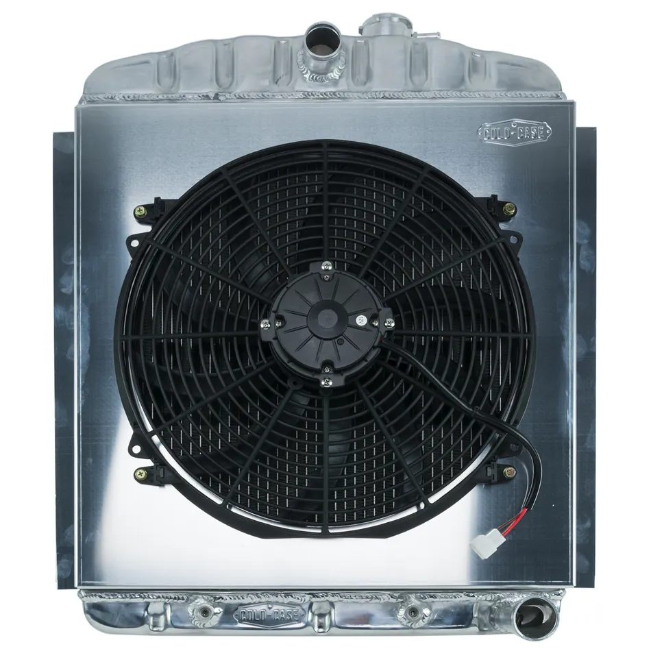 COLD-CASE Radiators 47-54 Chevy Truck Aluminum Radiator And 16 Fan Kit Cold Case Radiators