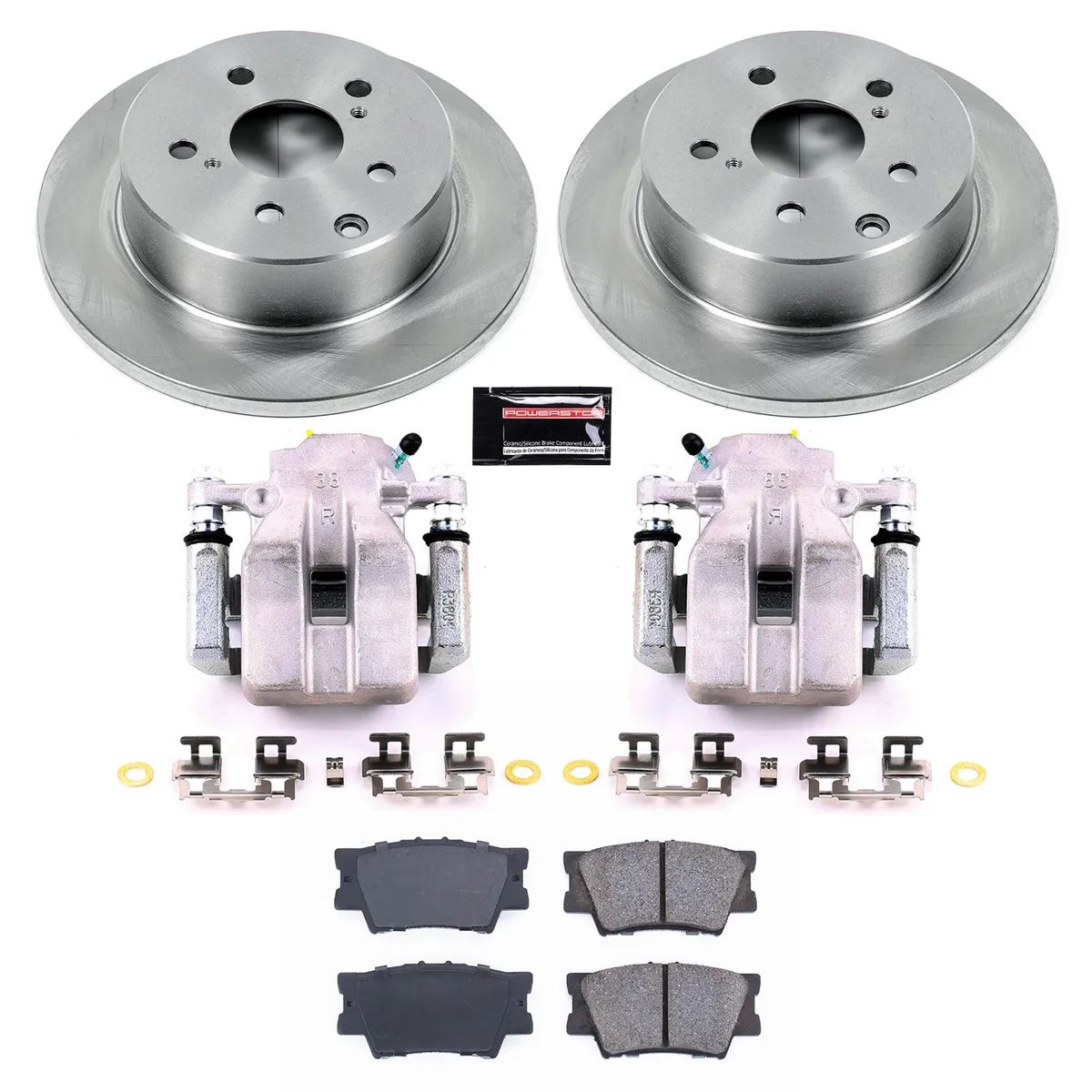 Z17 Direct Replacement Kit: Rotors; Ceramic Pads; Calipers product image