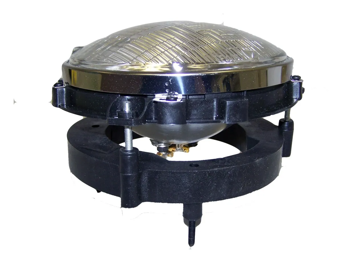 Head Light Assembly; Left; Incl. Sealed Beam Headlight/Leveling Device/Retaining Ring; product image