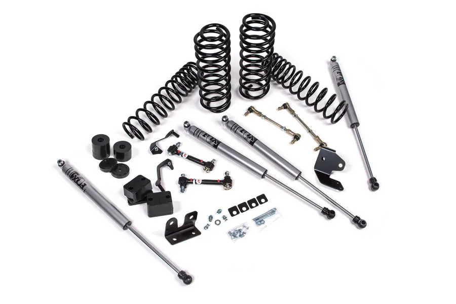 18c Wrangler JL 4DR 1.5in Susp. Lift Kit 1in Rear 2.0 FOX Adv Series Frt & Rear Shocks product image
