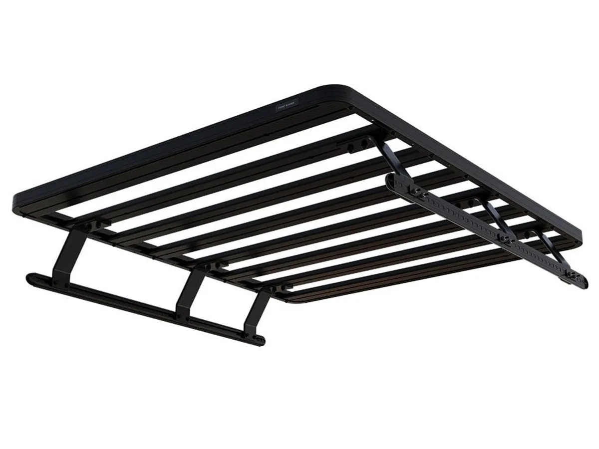 Slimline II Load Bed Rack Kit; incl. Universal Load Bed Leg; Roof Load Bar Pair 1575mm W; Bakkie Load Bed Tracks 1200mm L; product image
