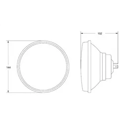 Hella 002850871 HELLA Headlight 002850871 product image