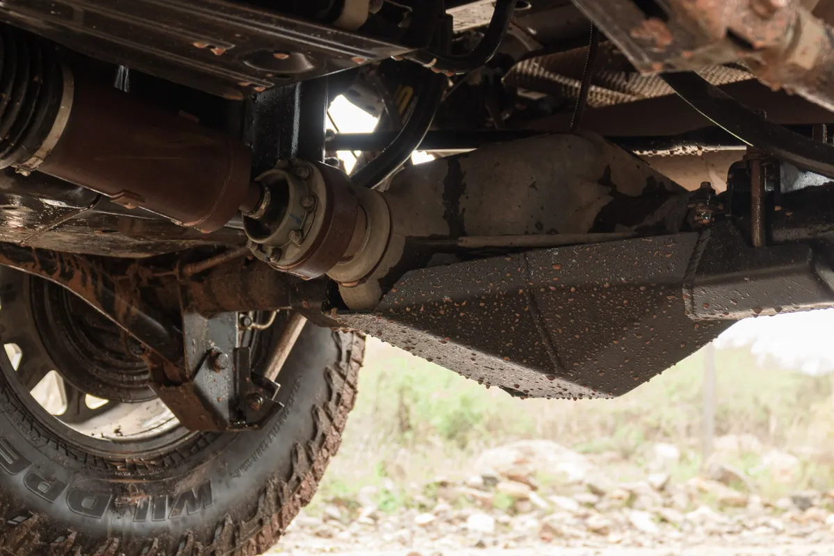 DV8 2007-2018 Jeep Wrangler JK Dana 44 Rear Differential Skid Plate SPJK-13 product image