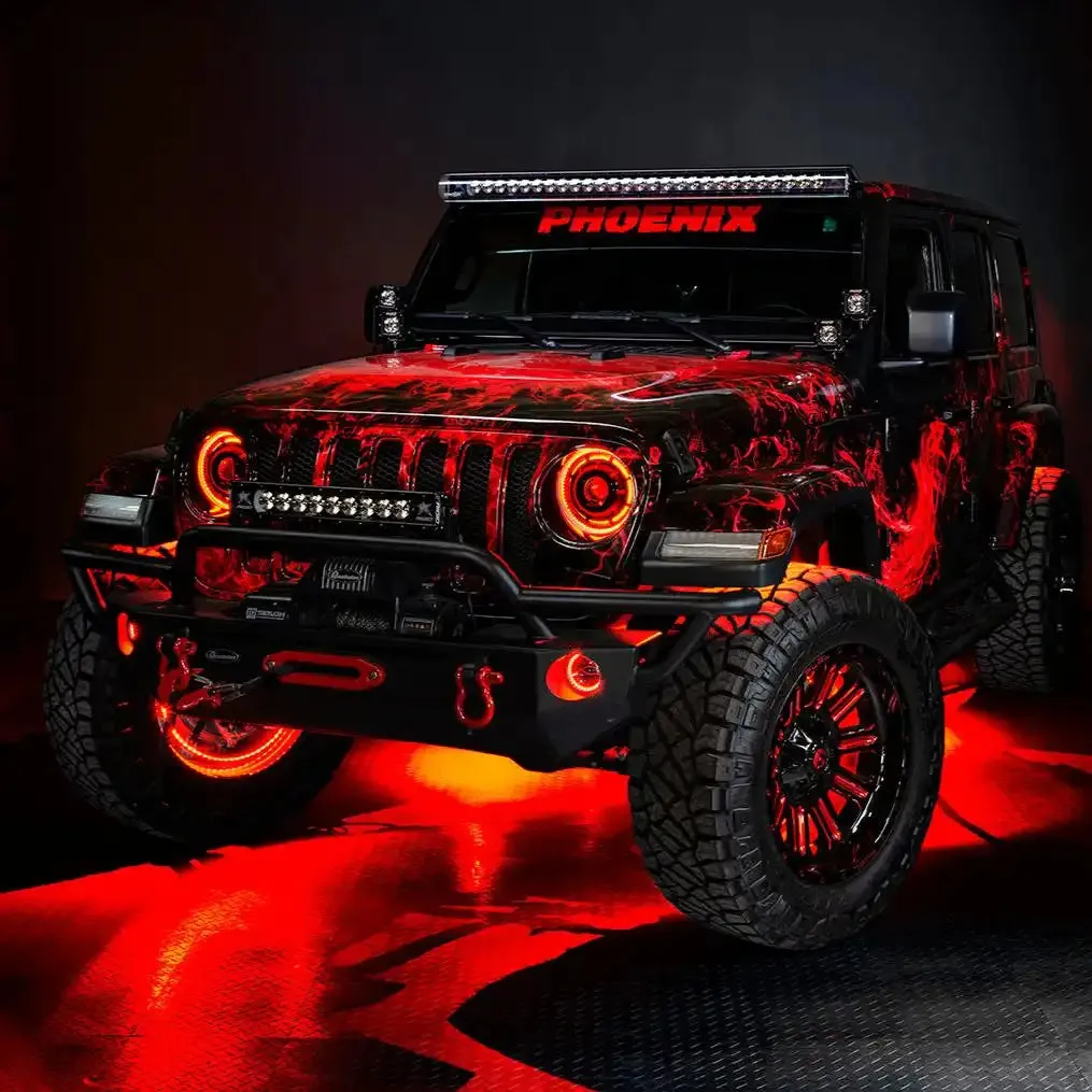 ORACLE Lighting Oculus™ ColorSHIFT Bi-LED Projector Headlights for Jeep JL / Gladiator JT product image