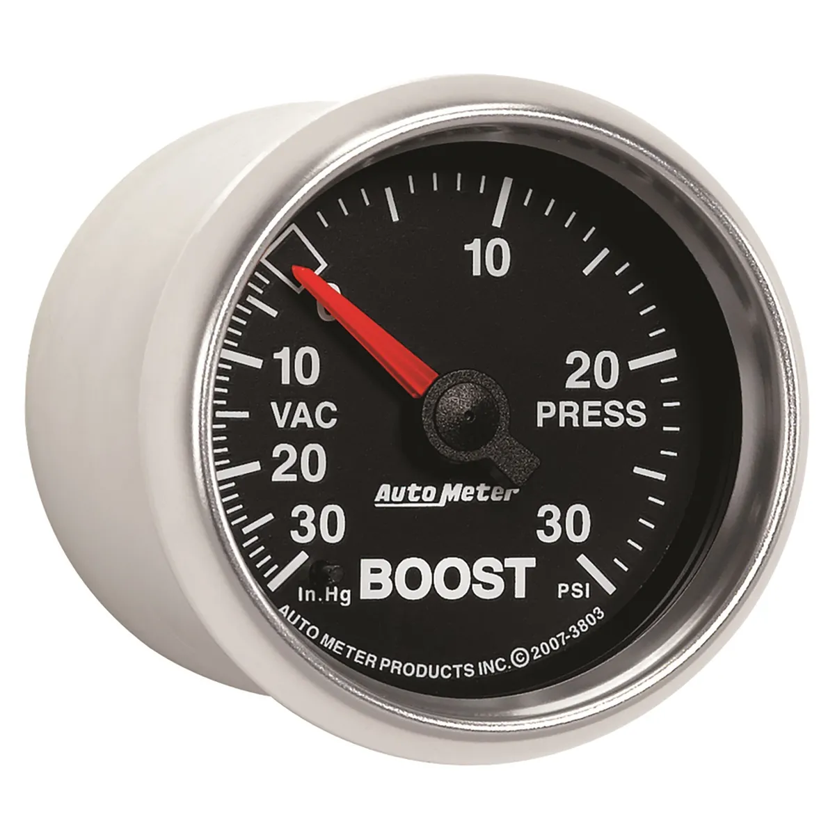 Gauge, Vac/Boost, 2 1/16", 30inHg-30psi, Mechanical, GS product image