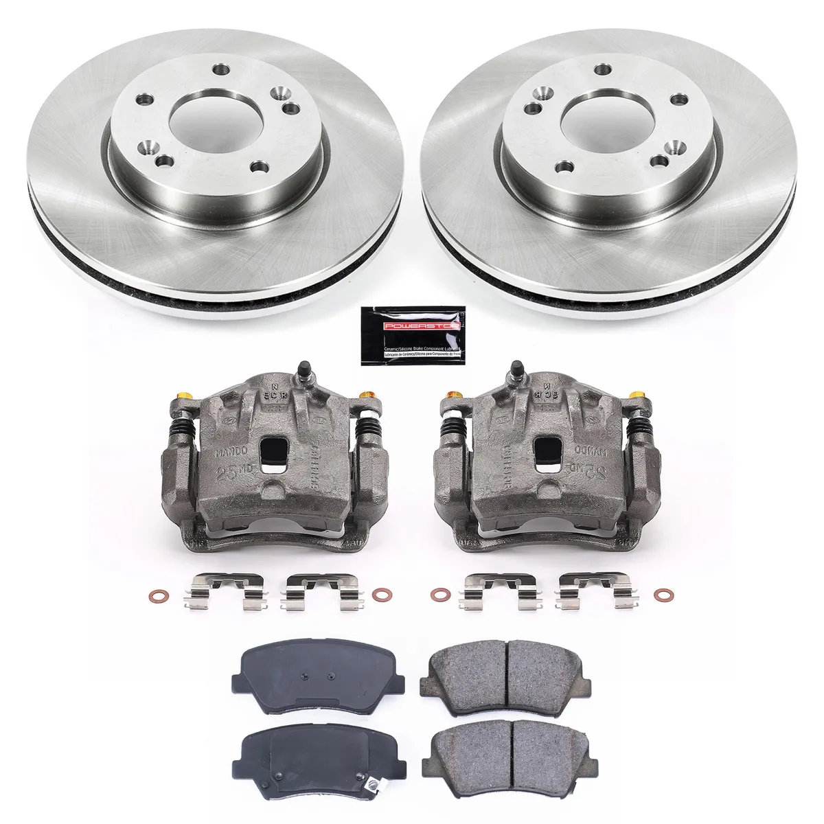 Z17 Direct Replacement Kit: Rotors; Ceramic Pads; Calipers product image
