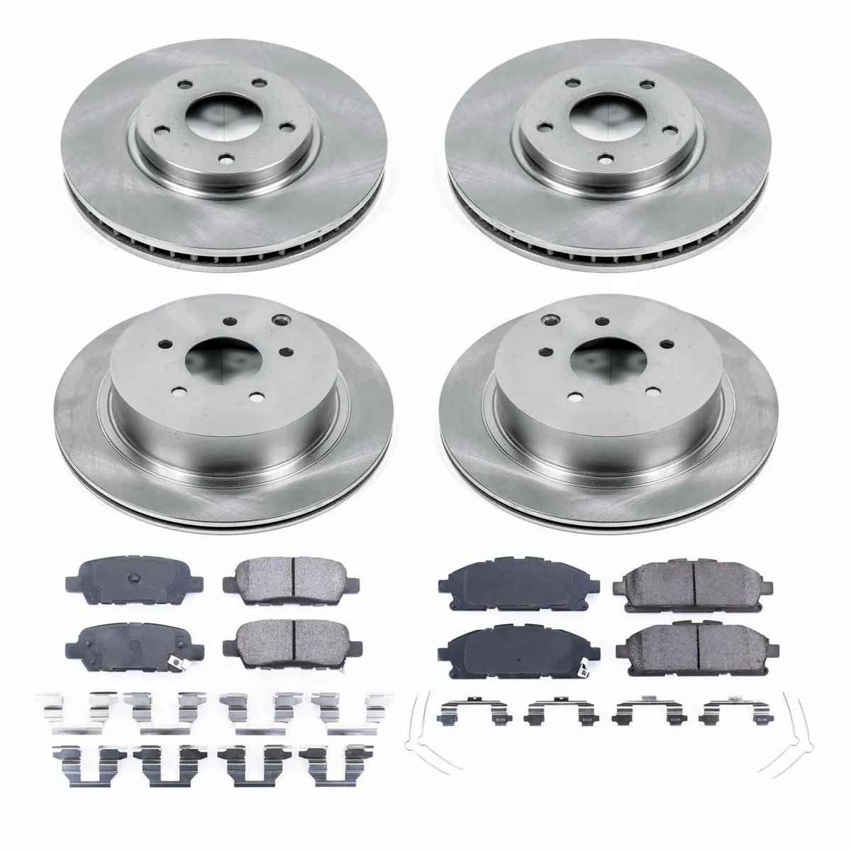 Z17 Direct Replacement Kit: Rotors; Ceramic Pads W/Hardware product image