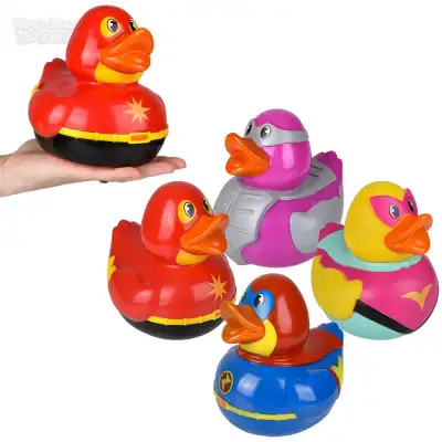 No Brand Big Superhero Rubber Duckies 6\"