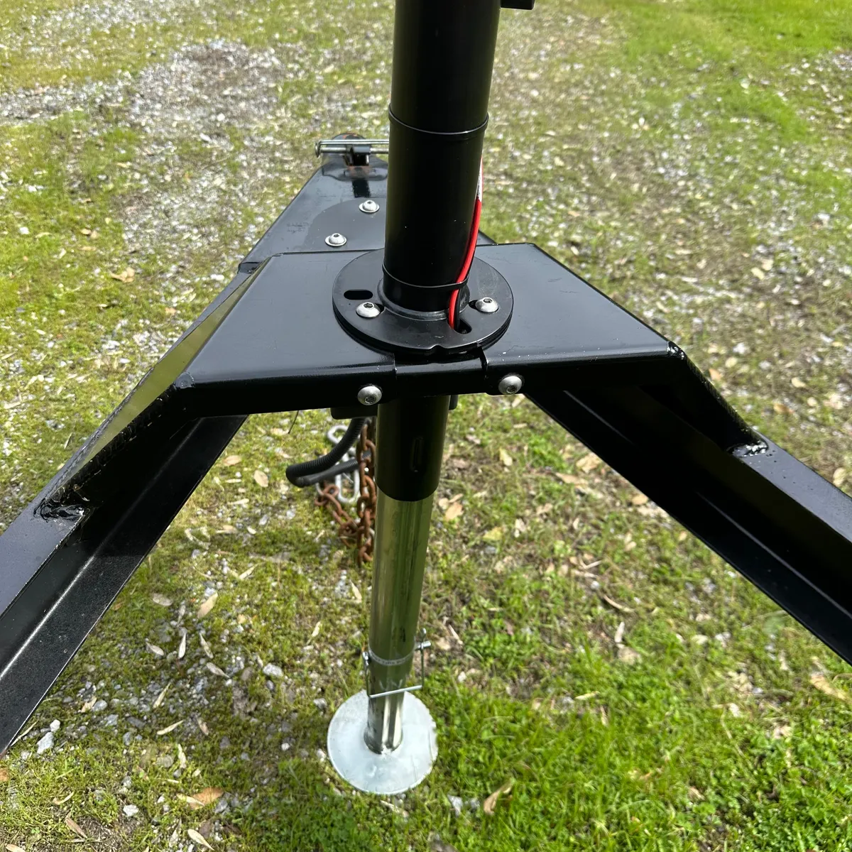 Trailer Tongue Jack Heavy Duty Relocation Mount product image
