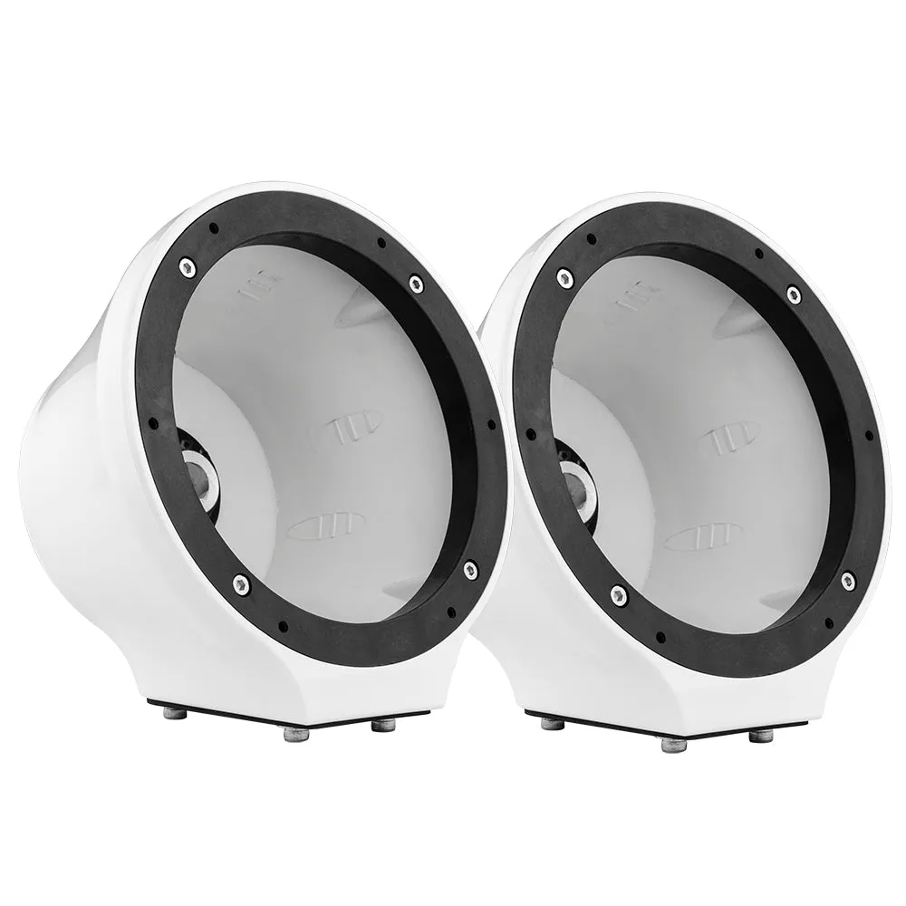 6.5” Universal Flat Mount Kick Panel Speaker Pod – Jet Skis, Jeeps, Motorcycles – RGB LED Lights product image