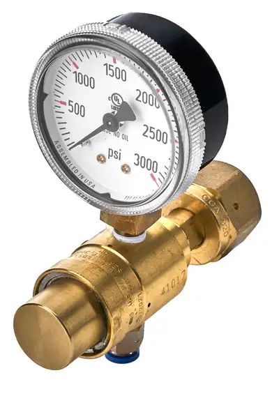 Shifnoid Regulator - CO2 Single Gauge