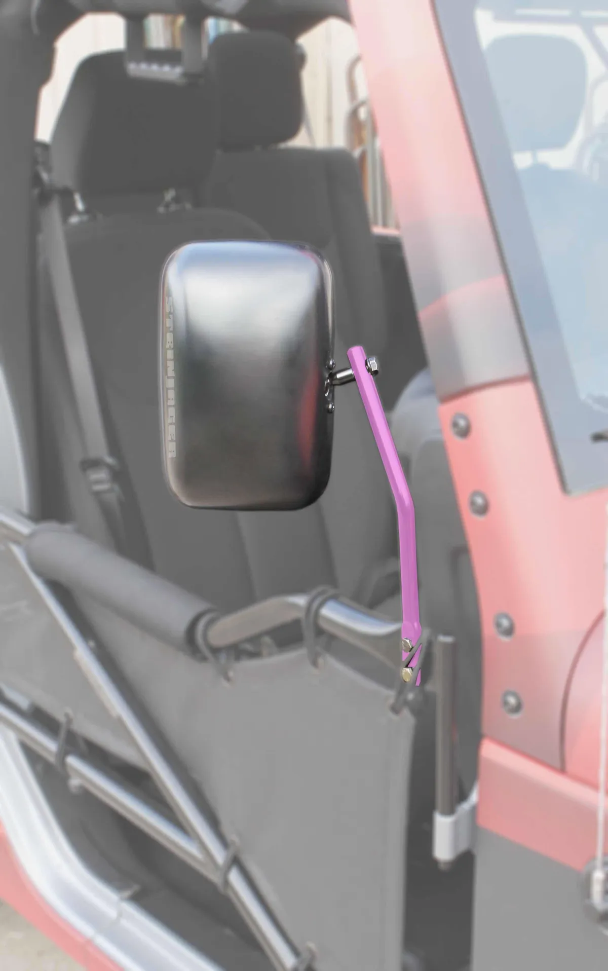 Steinjäger Doors Wrangler JK 2007-2018 Mirror Legs to Fit Tube Doors Pinky product image