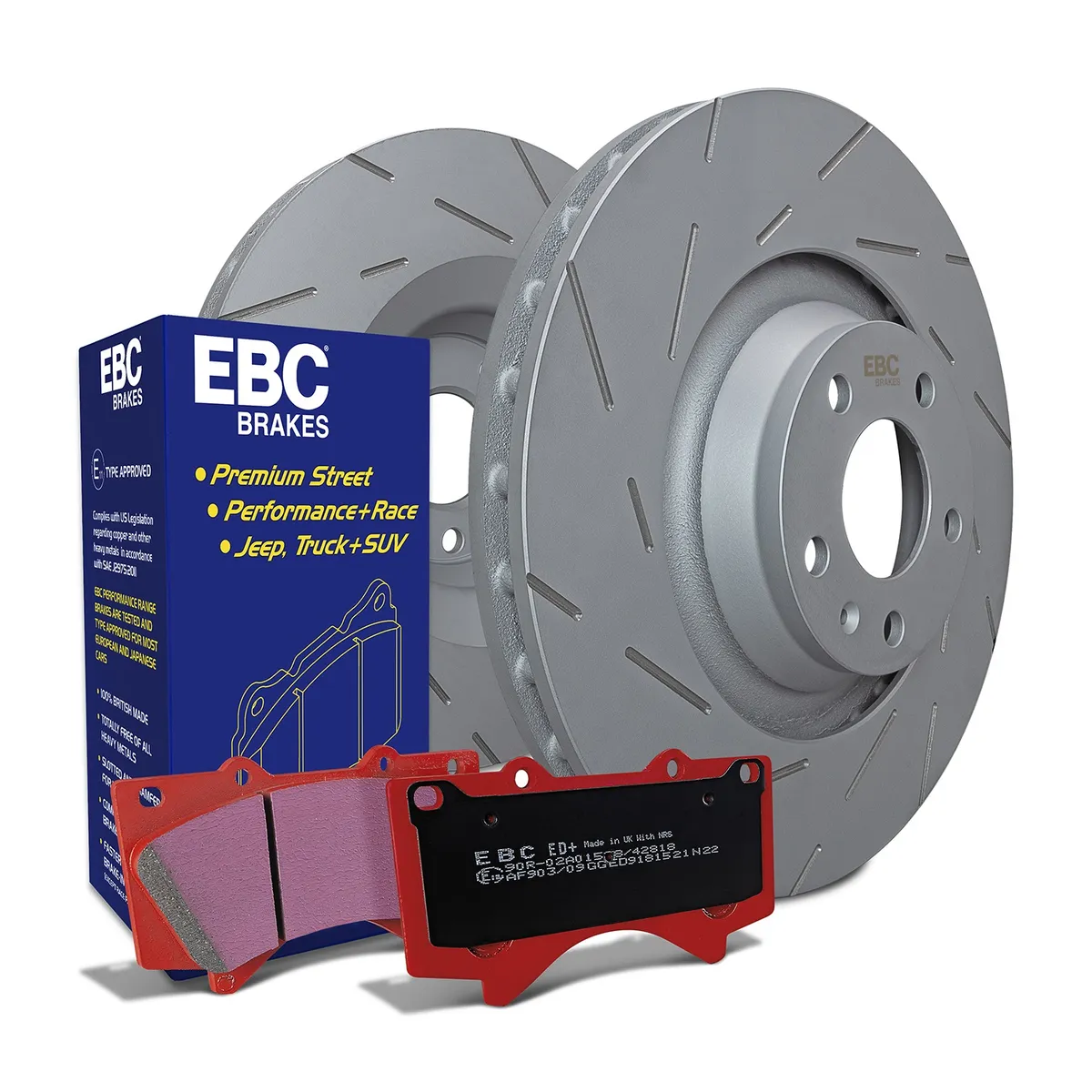 S15 Kit Extra Duty and USR Rotors; Front; FMSI Pad No. D1378; Vented; 5 Bolt Holes; 320mm Dia.; 47.3mm Height; 28mm Thick; 70mm Center Hole Dia.; product image
